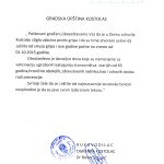 Dopis Doma zdravlja Kostolac